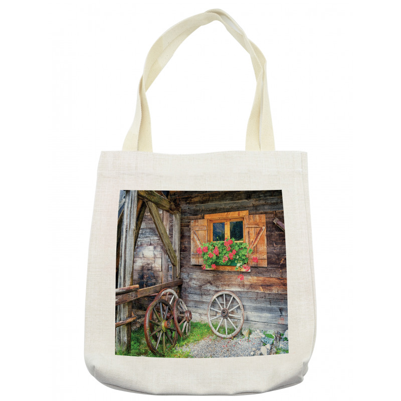 Farmhouse Countryside Tote Bag