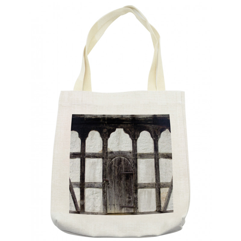 Grunge Farmhouse Door Tote Bag