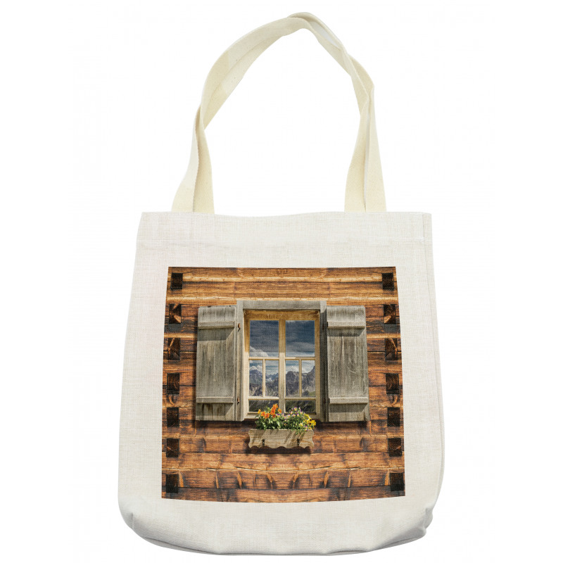 View from Mountain Hut Tote Bag