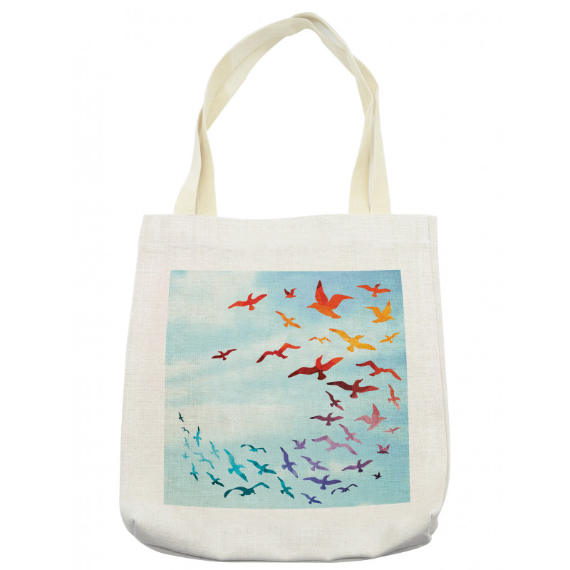 Flying Freedom Sky Art Tote Bag