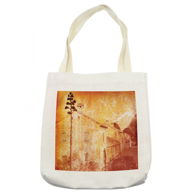 Retro French Street Tote Bag