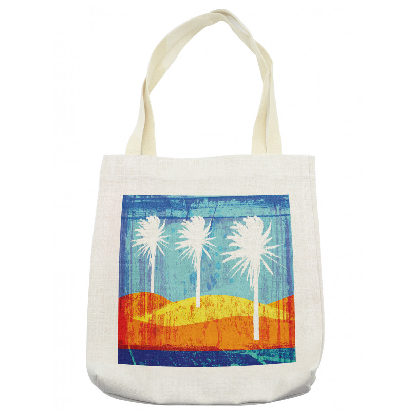 Tropic Beach Palms Tote Bag