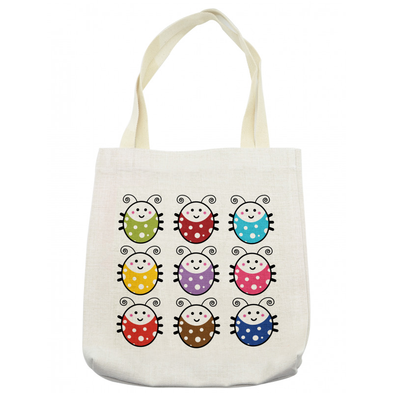 Smiling Ladybugs Set Tote Bag