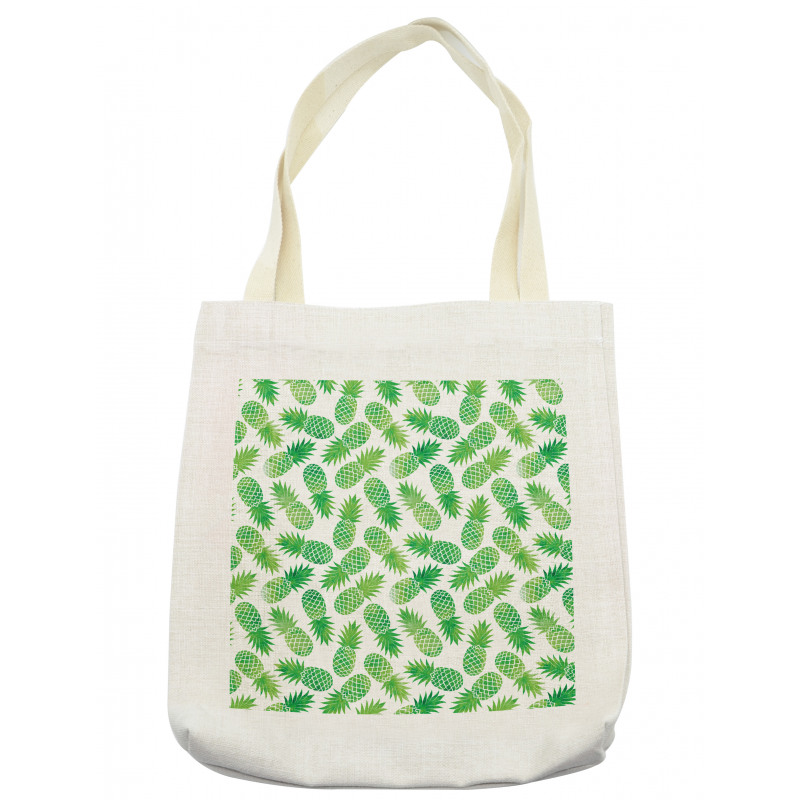 Exotic Pineapple Pattern Tote Bag