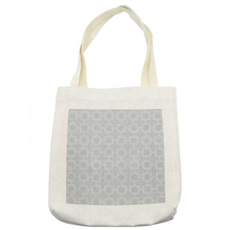 Retro Floral Celtic Art Tote Bag