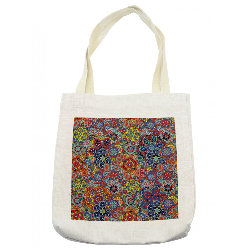 Combined Nested Paisley Tote Bag