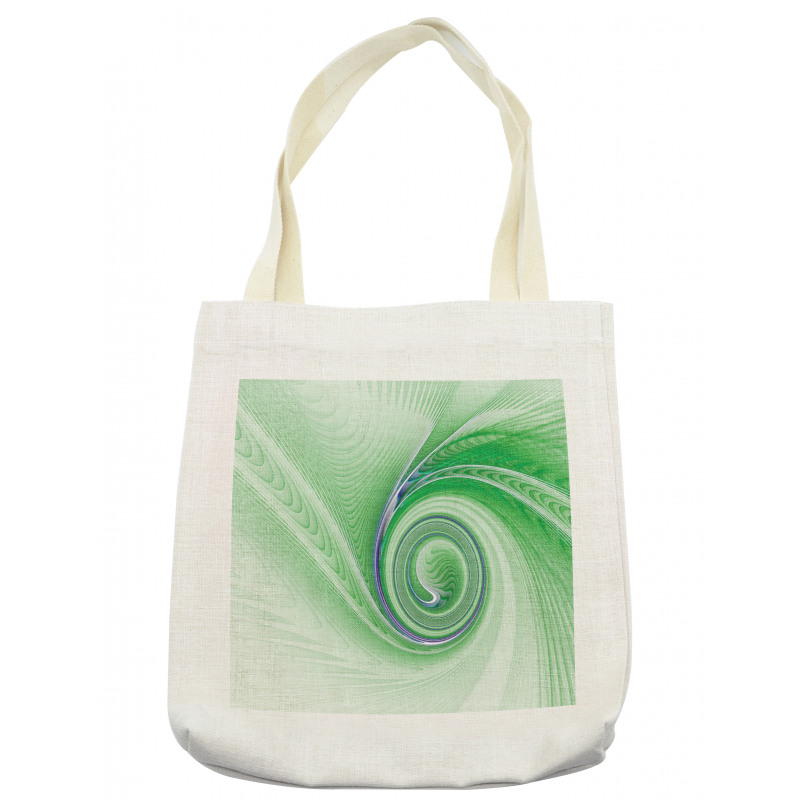 Abstract Fractal Spirals Tote Bag