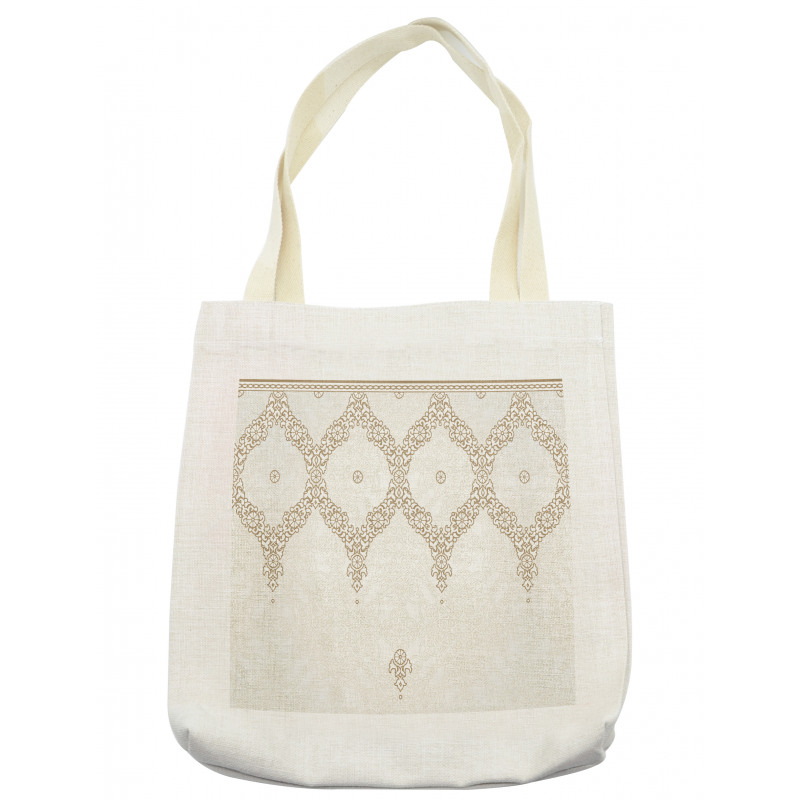 Eastern Elements Cream Tote Bag