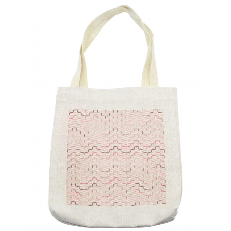 Lattice Simple Motifs Tote Bag