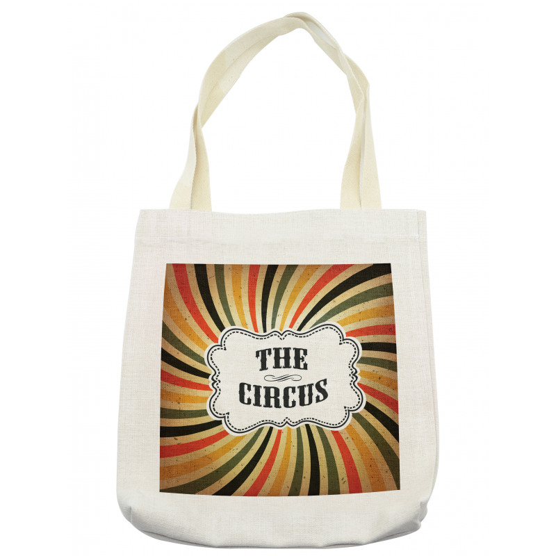 Grunge Vintage Rays and Text Tote Bag