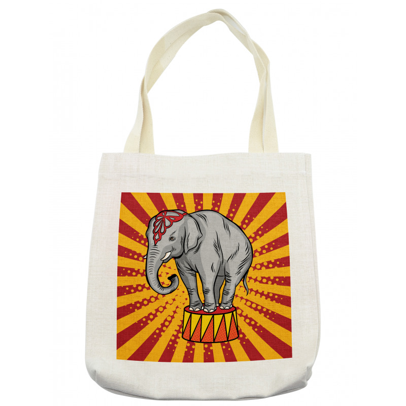 Show Animal Elephant Pop Art Tote Bag