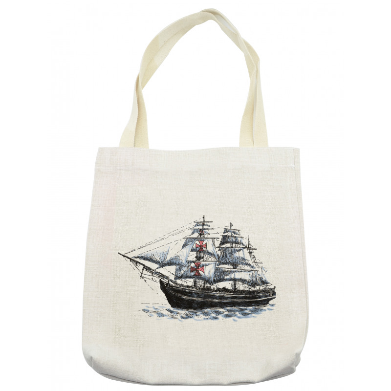 Columbus Ship Sailing Tote Bag