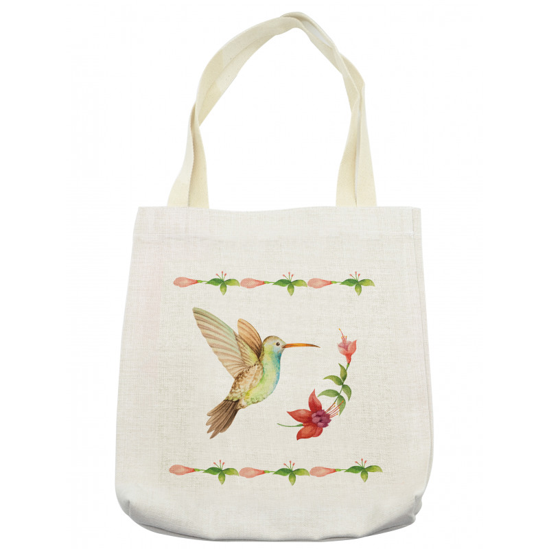 Hummingbird Artwork Tote Bag