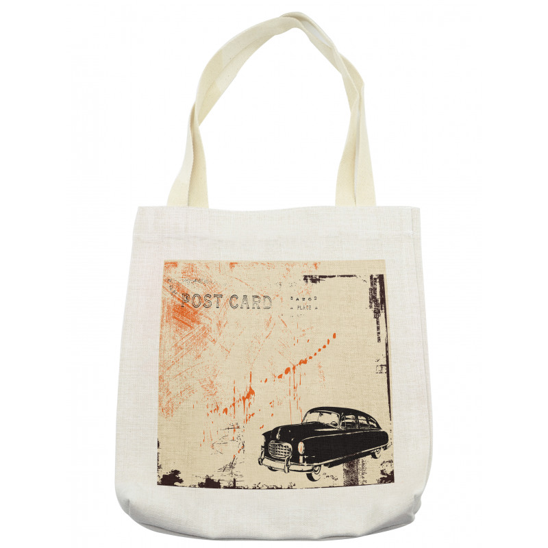 Old Fashioned Car Art Tote Bag