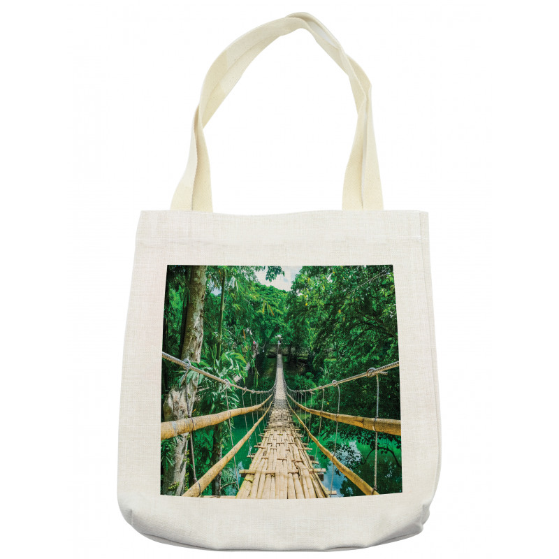 River Bamboo Forest Tote Bag