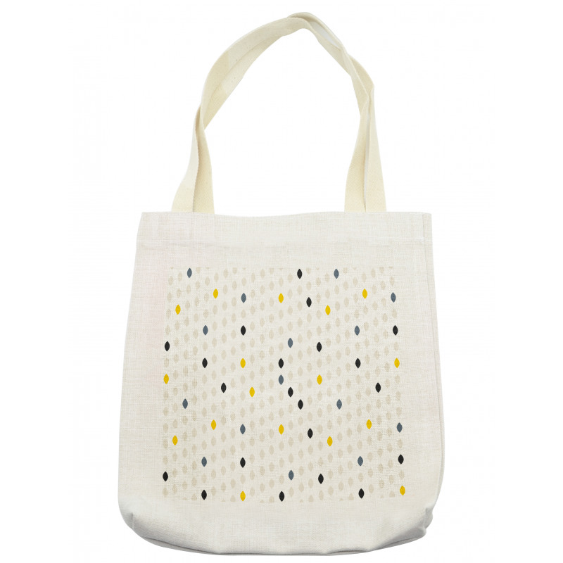 Polka Dots Geometric Tote Bag