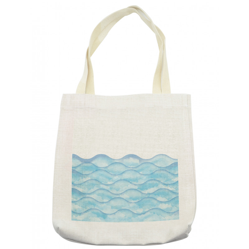 Sea Ocean Waves Art Tote Bag