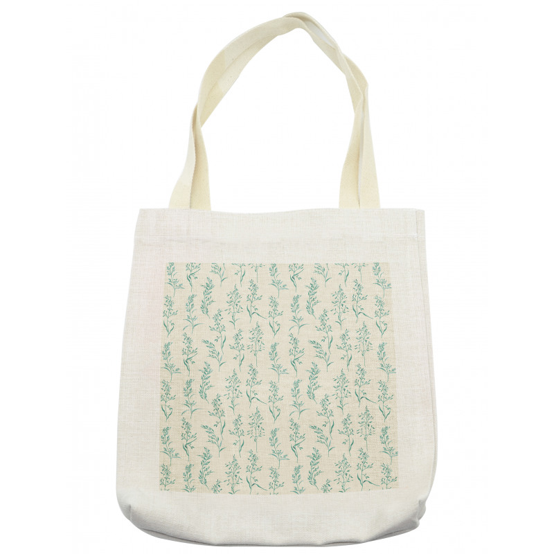 Floral Fresh Plants Tote Bag