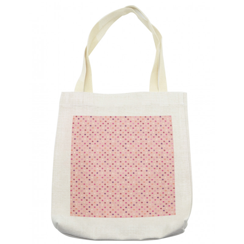 Romantic Polka Dots Tote Bag