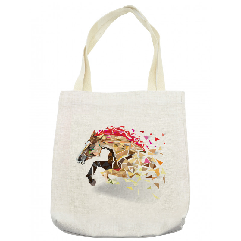 Abstract Art Wild Horse Tote Bag