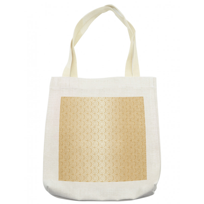 Geometric Gold Patterns Tote Bag