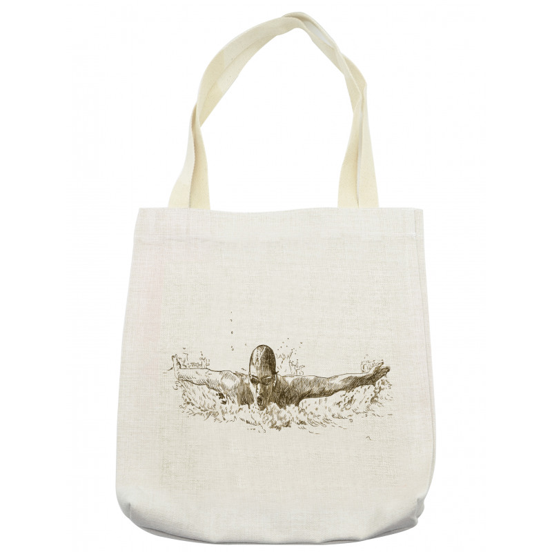 Olympics Swimming Tote Bag