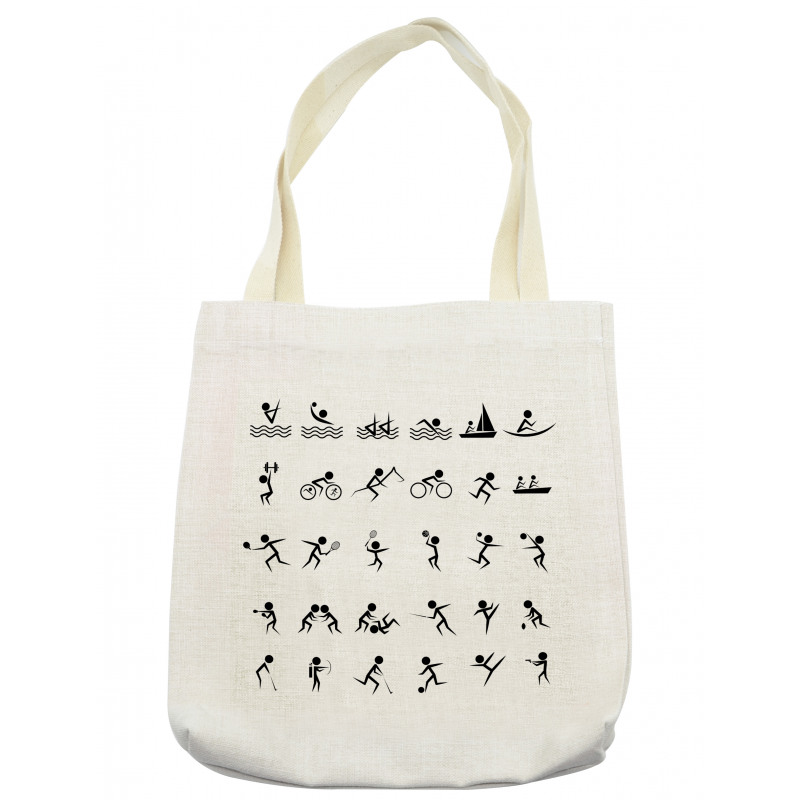 Summer Sports Box Tote Bag