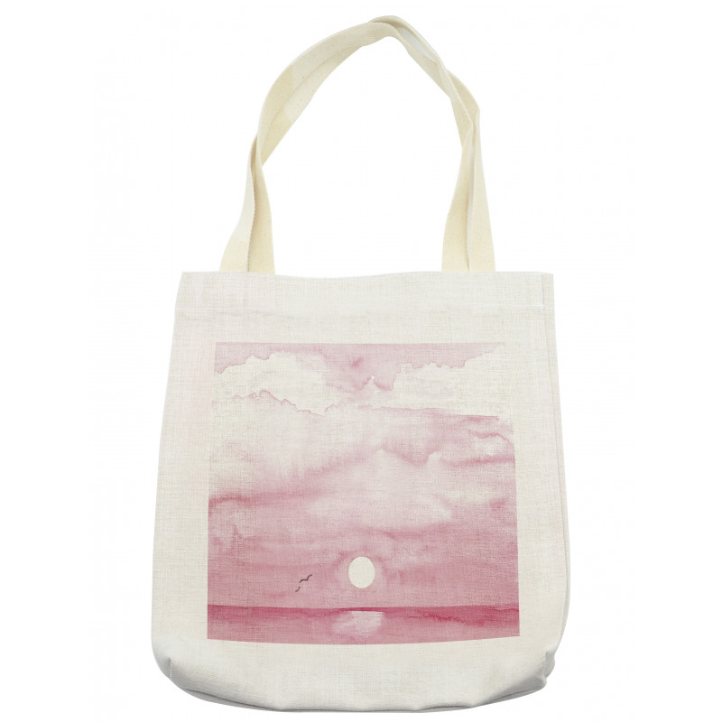 Sunrise Birds Horizon Art Tote Bag