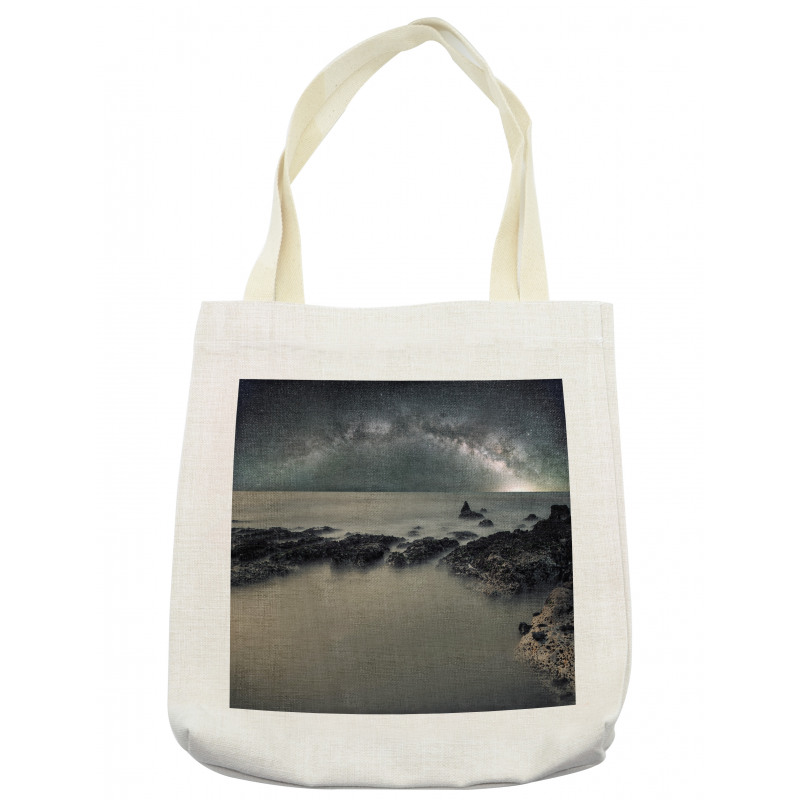 Milky Way Foggy Space Tote Bag