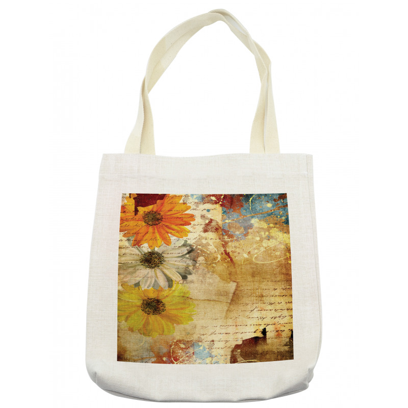 Flowers and Poetry Art Tote Bag