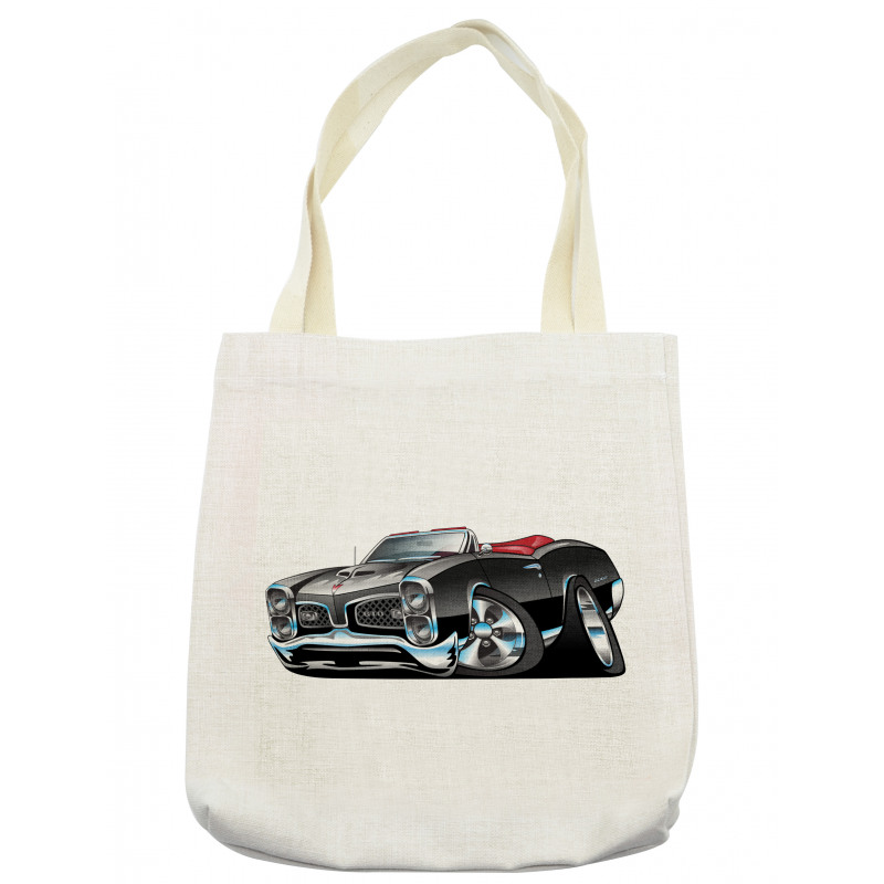 Nostalgic Sports Car Tote Bag