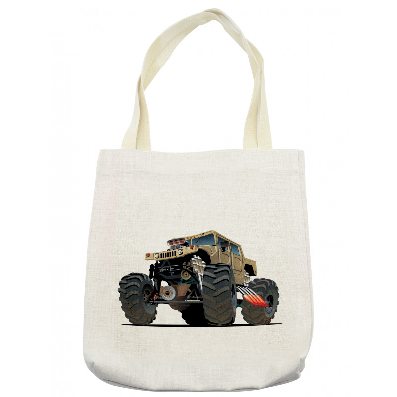 Monster Truck Racing Tote Bag