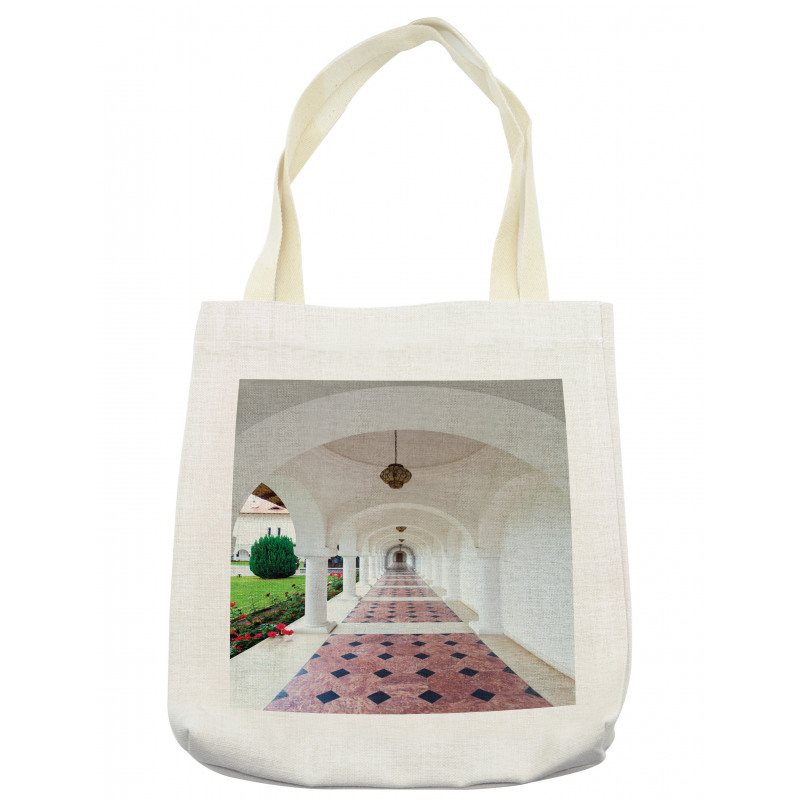 Arched Colonnade Hallway Tote Bag