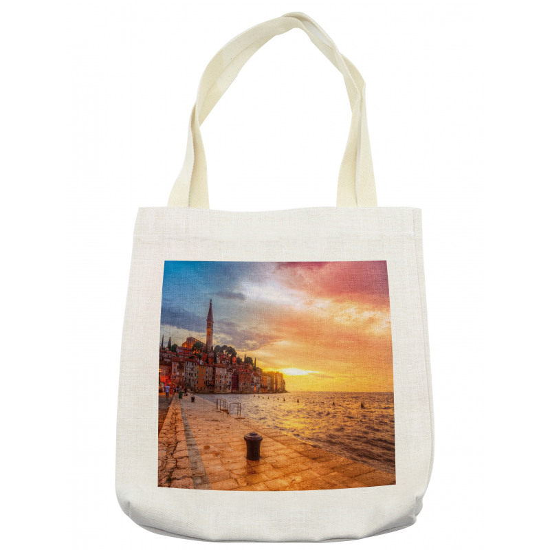 Sunset Seashore Coast Tote Bag