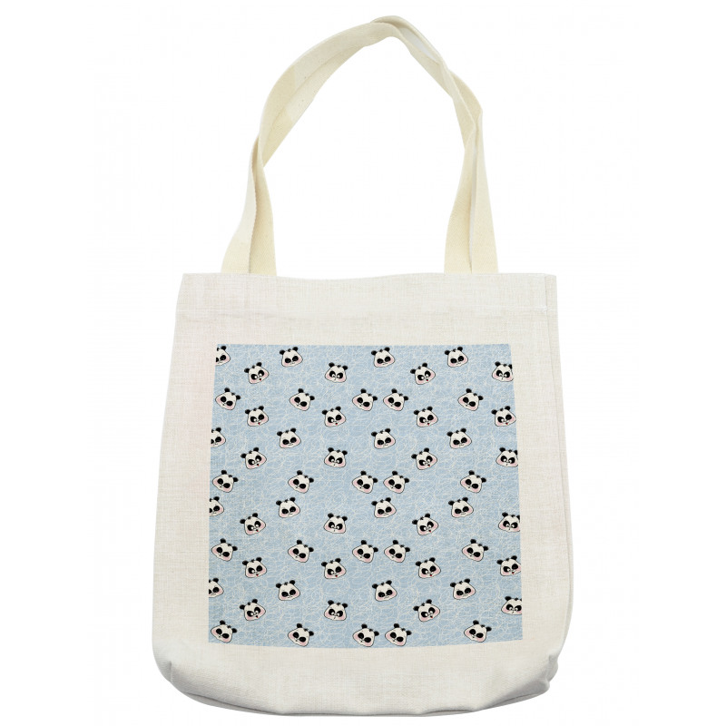 Funny Cartoon Panda Baby Tote Bag