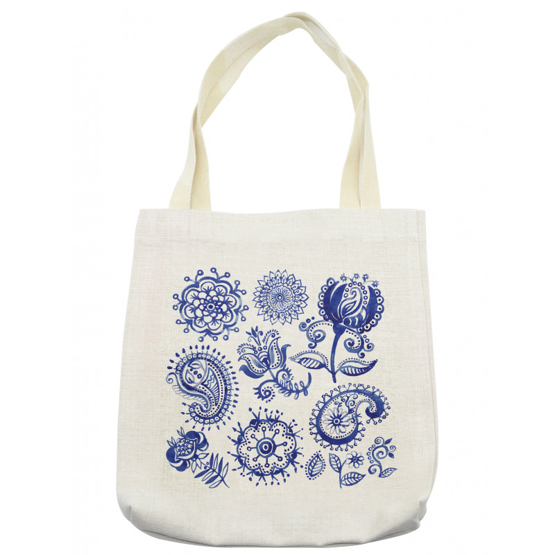 Watercolor Mandala Tote Bag