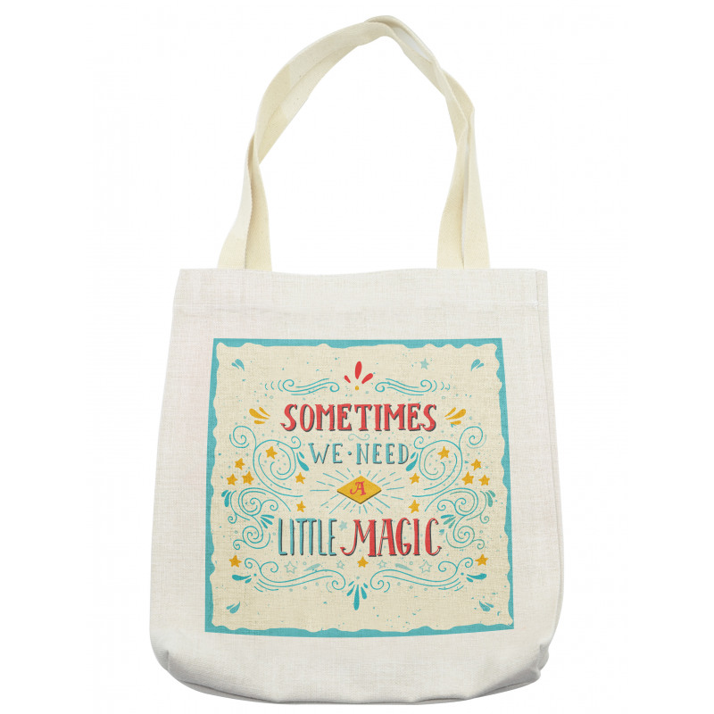 Magic Words Art Tote Bag