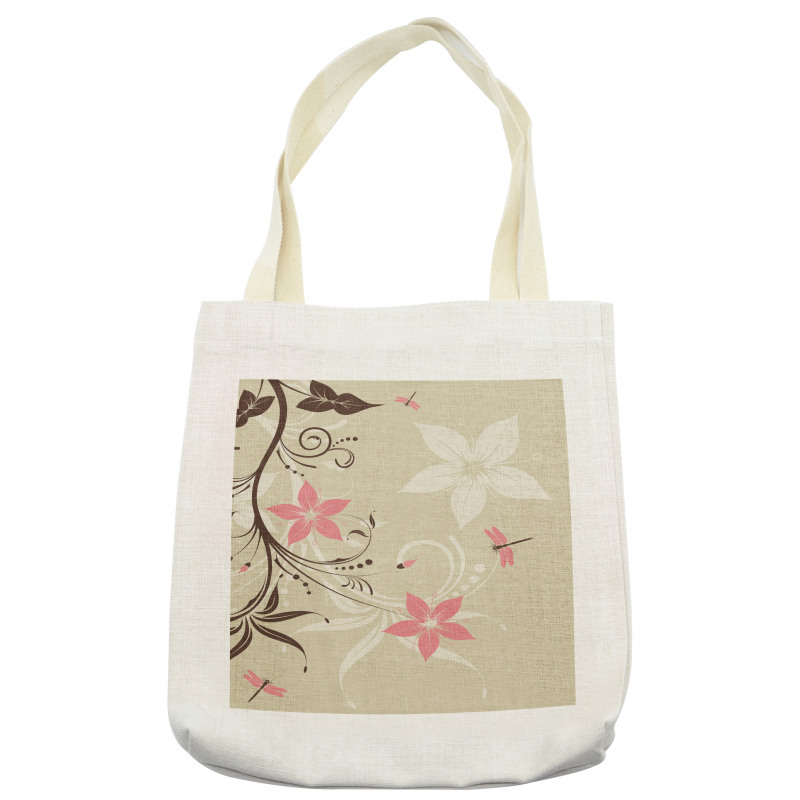 Flying Dragonflies Tote Bag