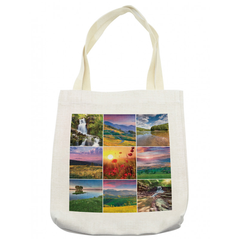 Summer Home Landscape Tote Bag