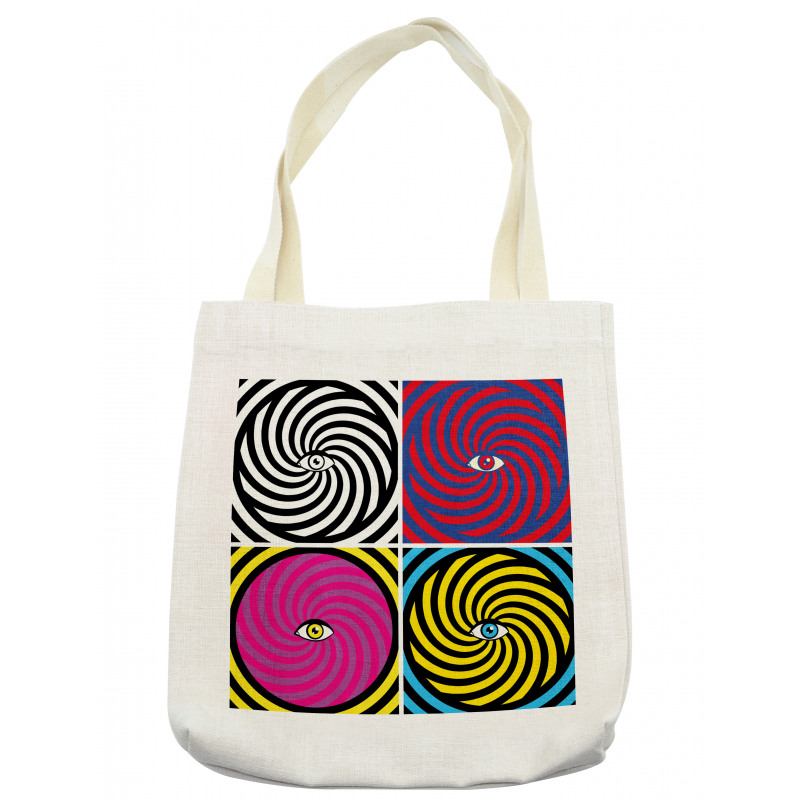 Pop Art Hypnotic Tote Bag