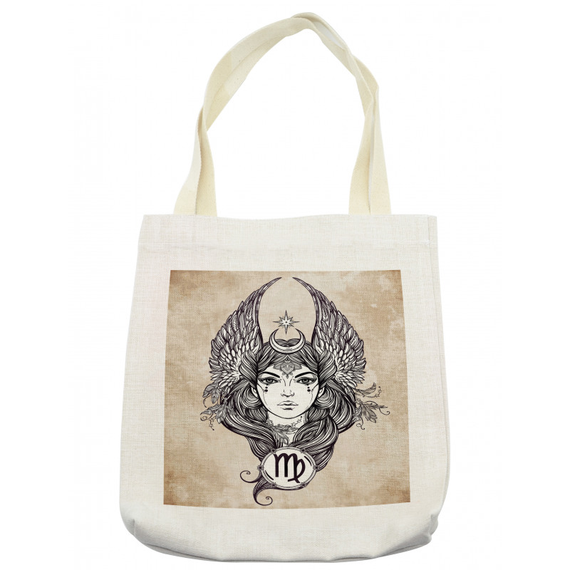 Hand Drawn Astrological Tote Bag