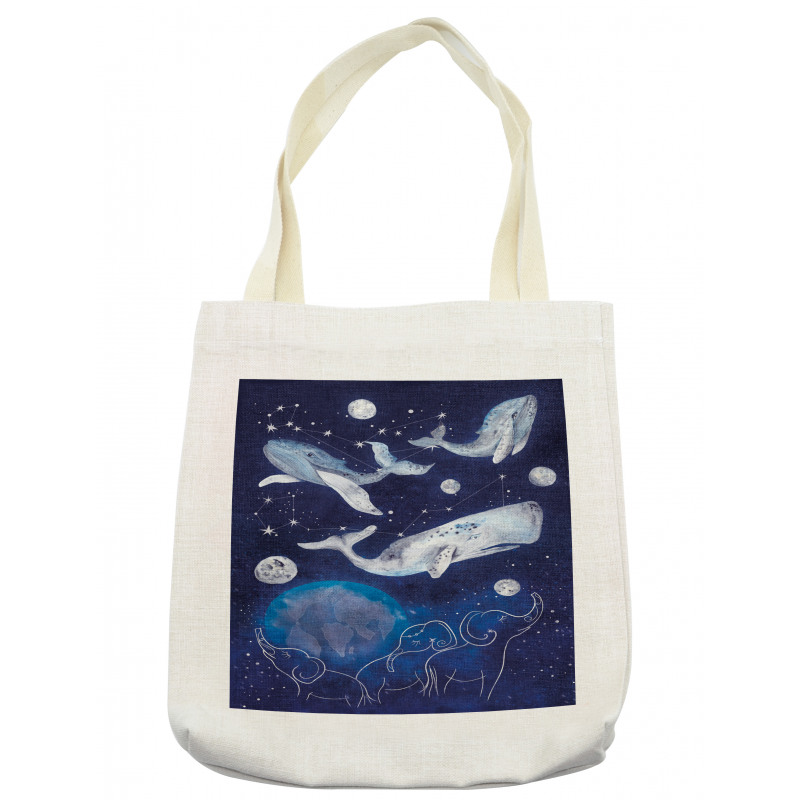 Space Universe Planet Tote Bag