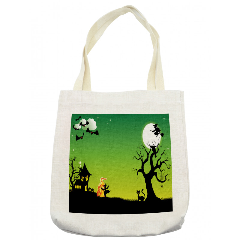 Dancing Witch Tote Bag