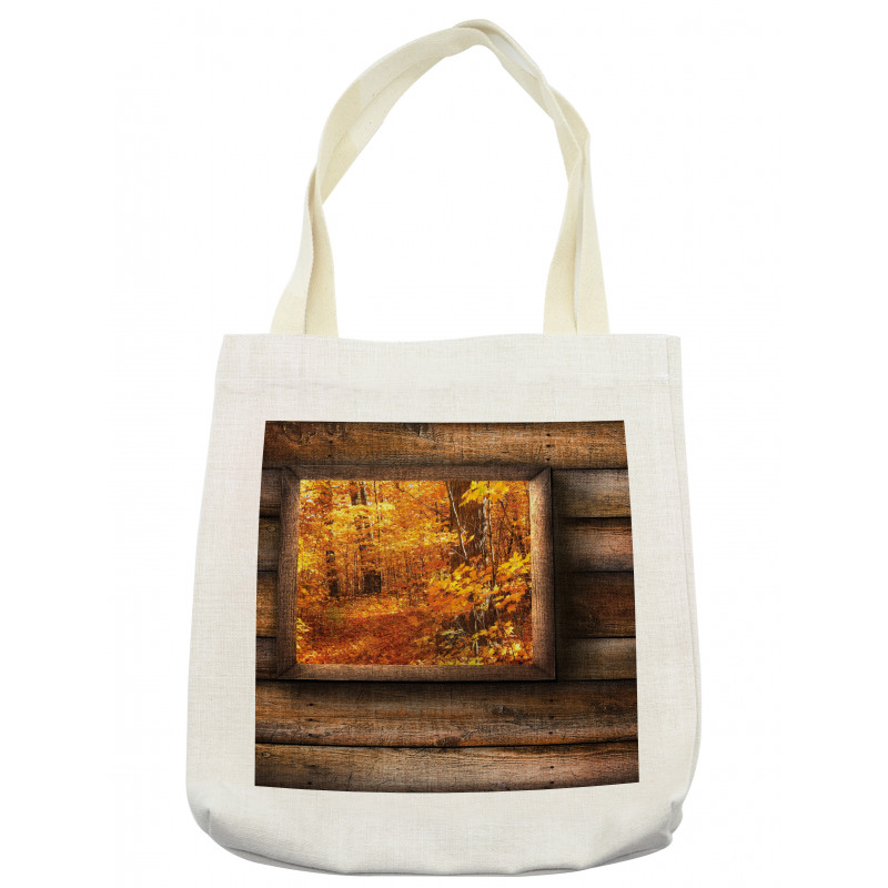 View from Rustic Cottage Tote Bag