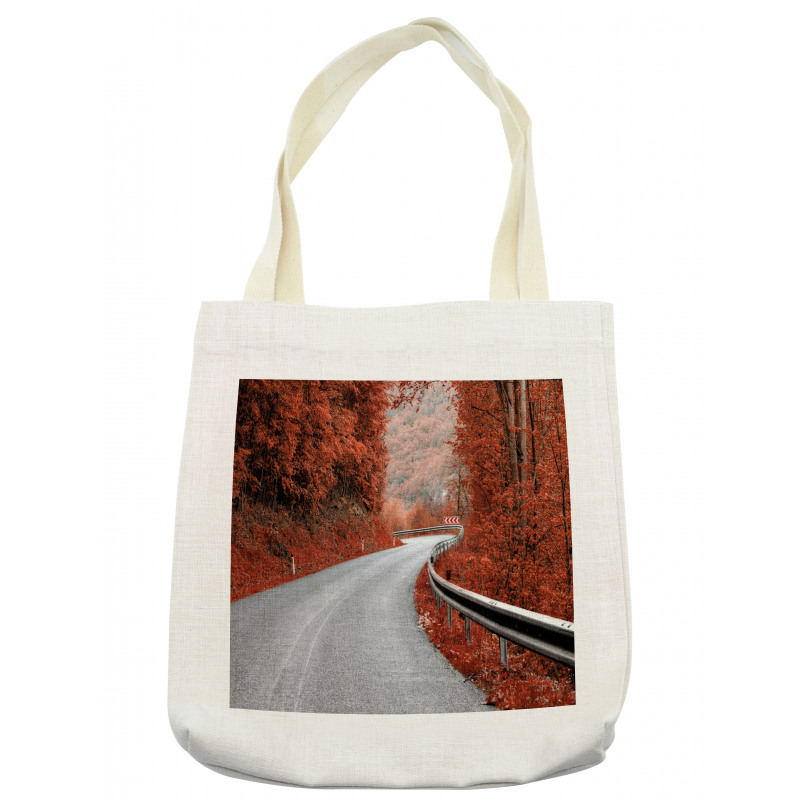 Dreamy Road Travel Theme Tote Bag