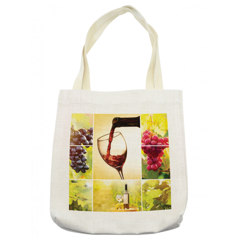 Vineyard Grape Harvest Tote Bag