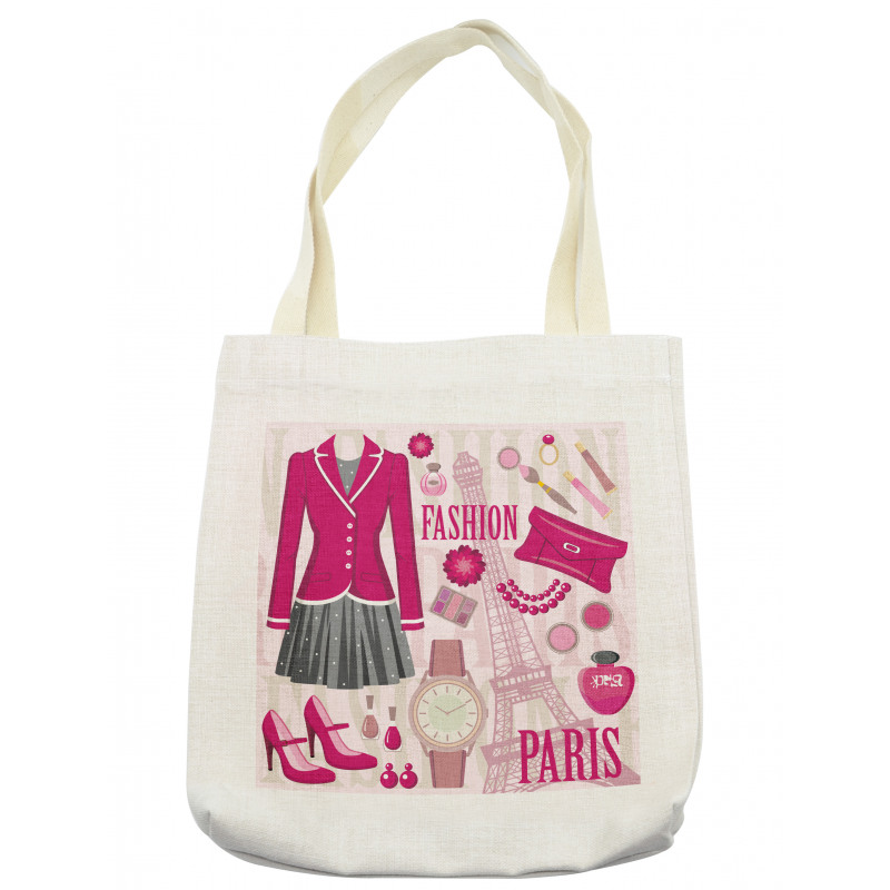 Fashion in Paris Dresses Tote Bag