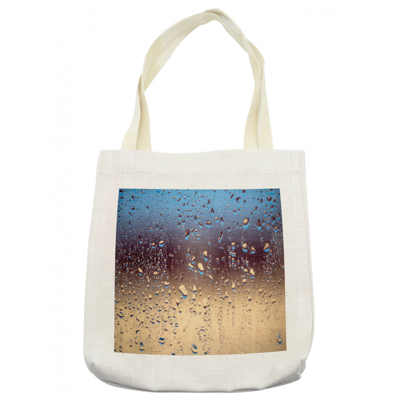 Rainy Day Window Effect Tote Bag