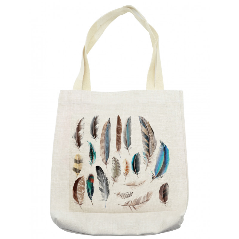 Bird Body Feathers Set Tote Bag