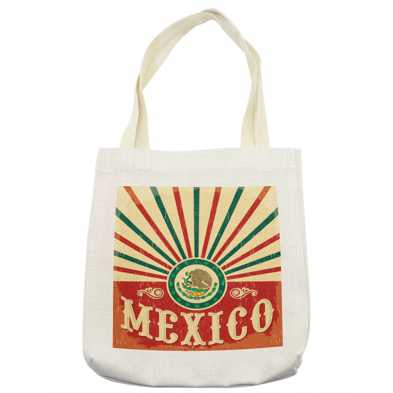 Vintage Poster Effect Tote Bag